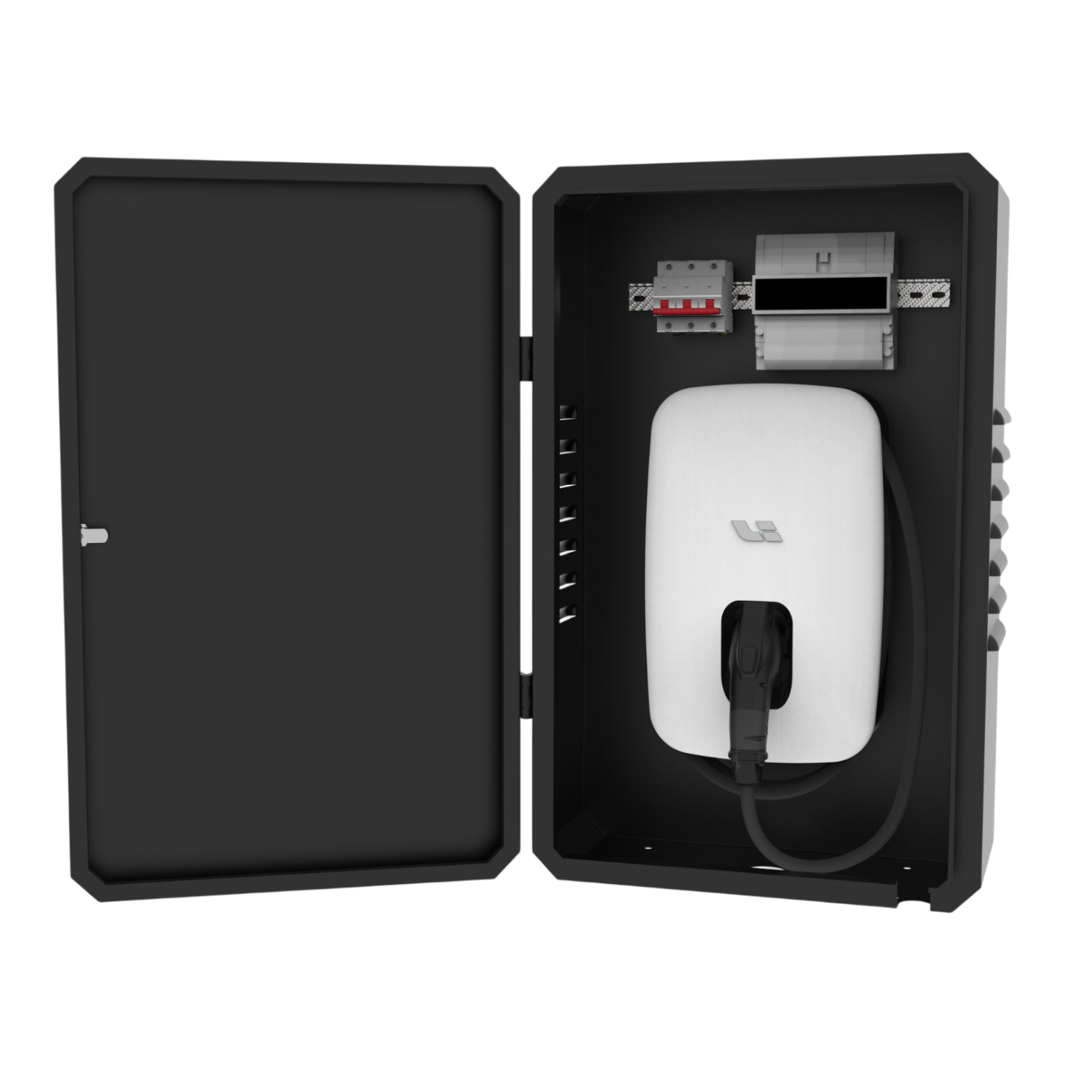 Бокс DOTS-S дверь сталь монтаж на стену