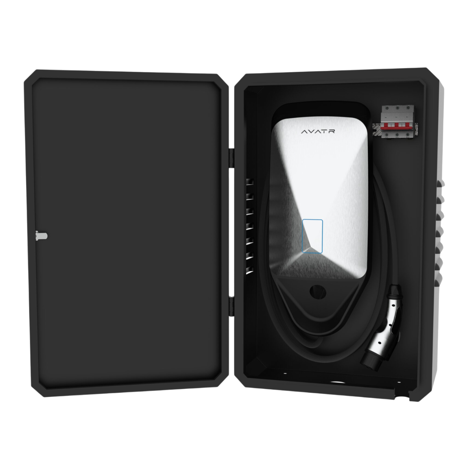 Бокс DOTS-S дверь сталь монтаж на стену