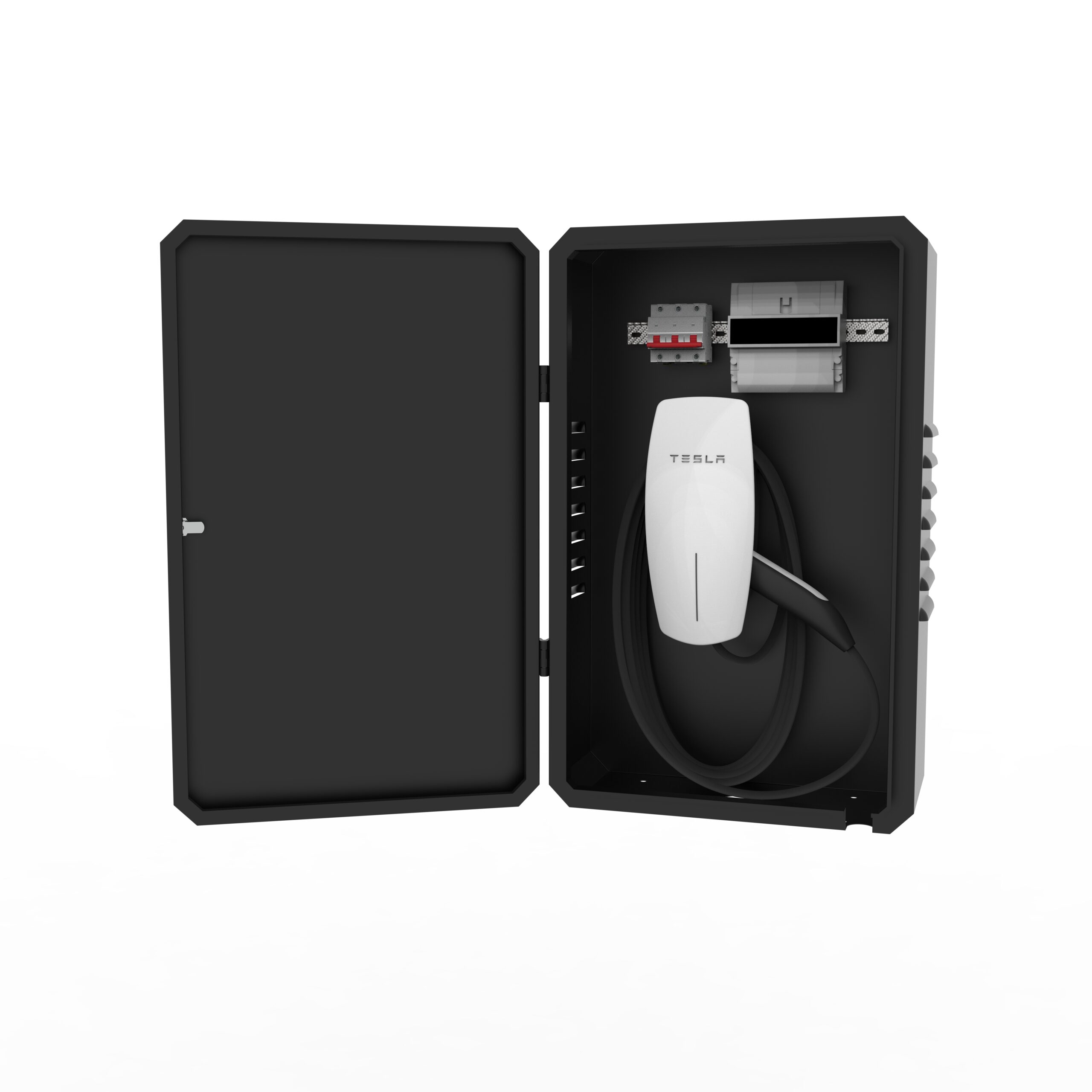 Бокс DOTS-G дверь стекло монтаж на стену