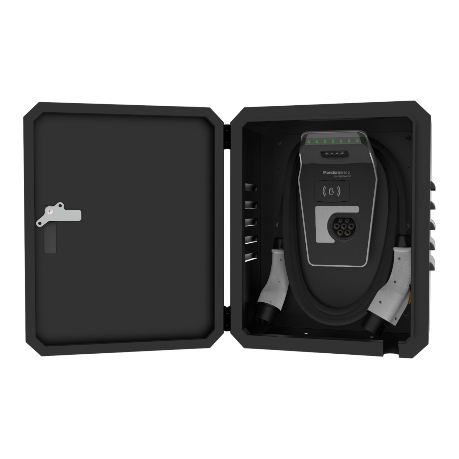 Бокс DOTS 500 - дверь сталь монтаж на стену