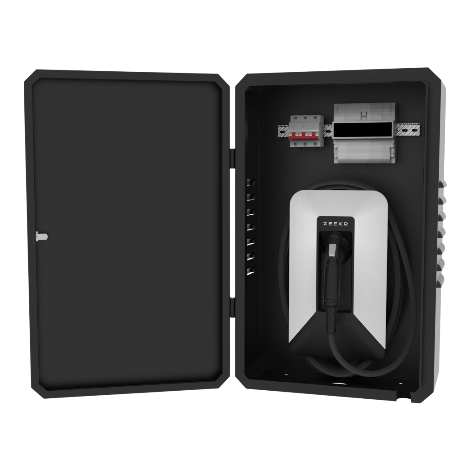 Бокс DOTS-S дверь сталь монтаж на стену