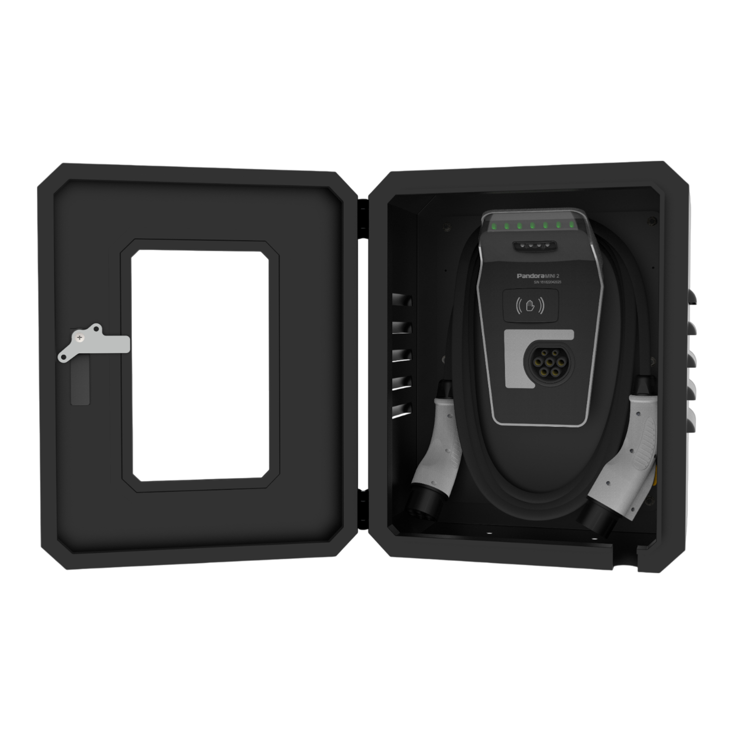 Бокс DOTS 500G - дверь стекло монтаж на стену