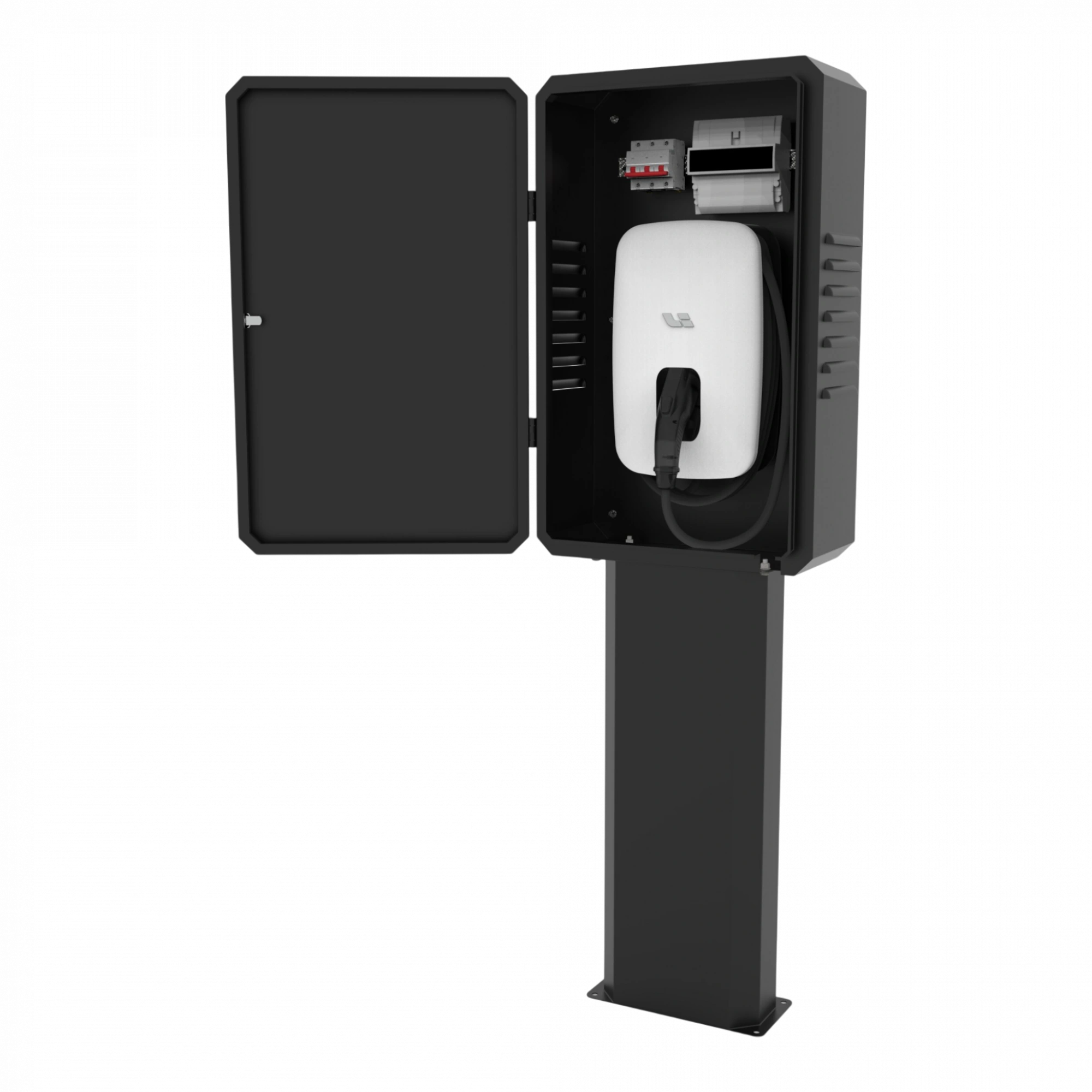 Бокс DOTS-SD дверь сталь монтаж на стойке